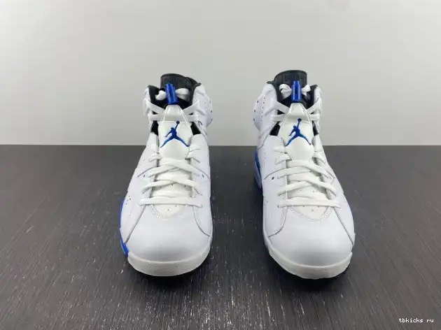 Reps TB Retro 384664-107 Sport Air Jordan (2014) 6 Blue 0505